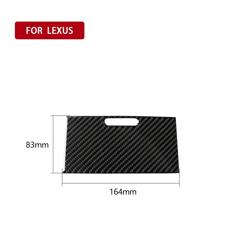 Для LEXUS IS250 300 350C 2006-2012 карбоновая Панель рамка отделка