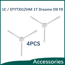 For Xiaomi Mijia 1C / STYTJ01ZHM 1T Dreame D9 F9 Side Brush Replacement Kits Robotic Vacuum Cleaner Accessories