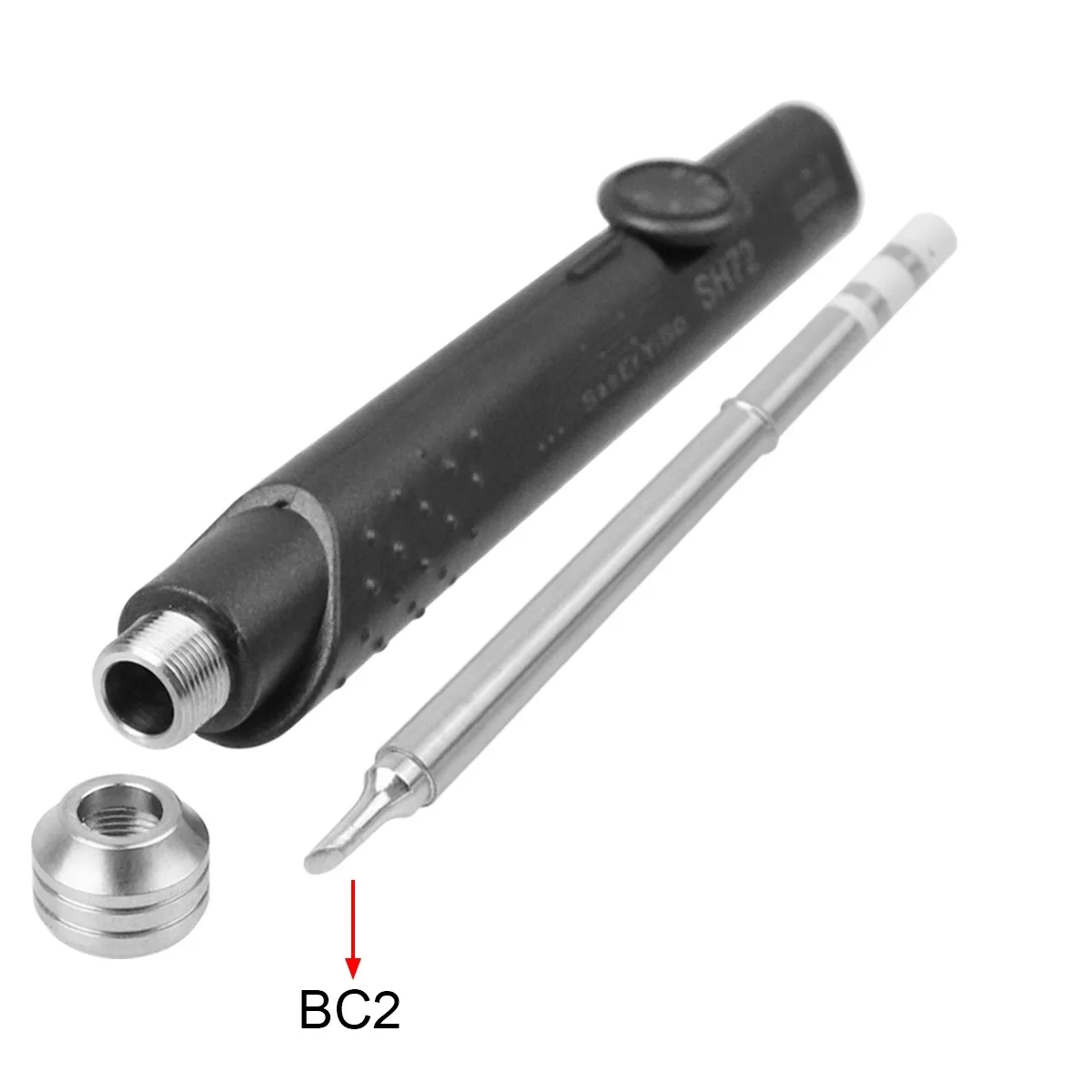 SH72 65W Mini Electric Soldering Iron Adjustable Temperature Portable Solder Welding Station SH-K KU D24 BC2 C4 Tip tool not T12 2