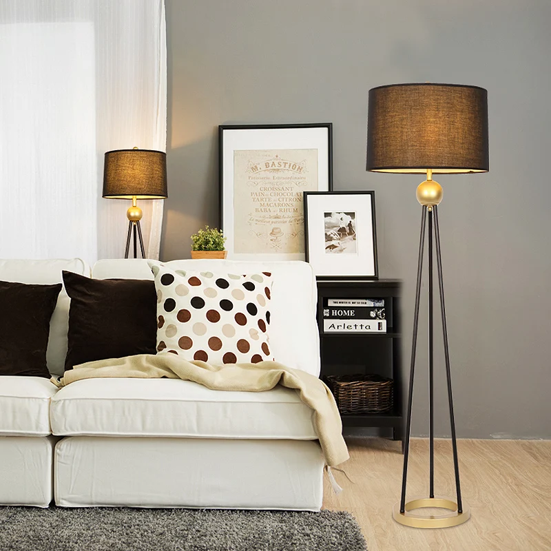 

Трехцветные светодиодные торшеры в скандинавском стиле, креативсветодиодный прикроватные вертикальные лампы для защиты глаз LU718117