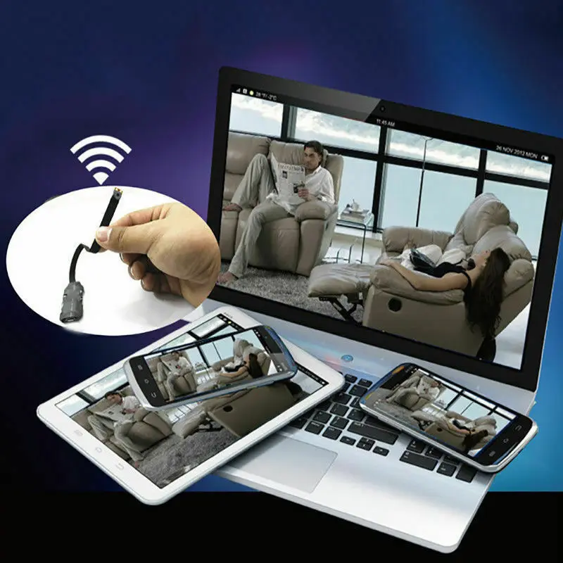 Беспроводная мини камера Micro DVR Wi Fi портативная Live камера|Камеры видеонаблюдения|