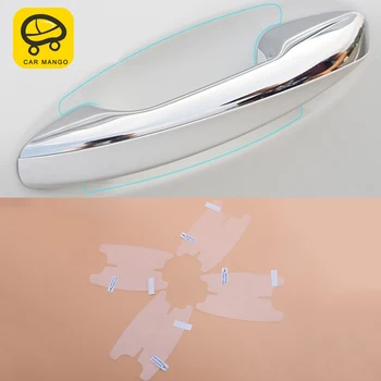 

CarManGo for Mercedes Benz C Class W205 2016-2019 Car Door Bowl Door Wrist Protective Film Cover Trim Sticker Interior Accessory