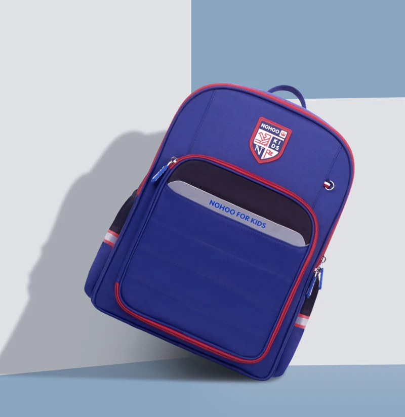 NOHOO/детская школьная сумка для девочек и мальчиков, Детский Повседневный Рюкзак для школьников, книжные сумки для детей от 7 до 12 лет