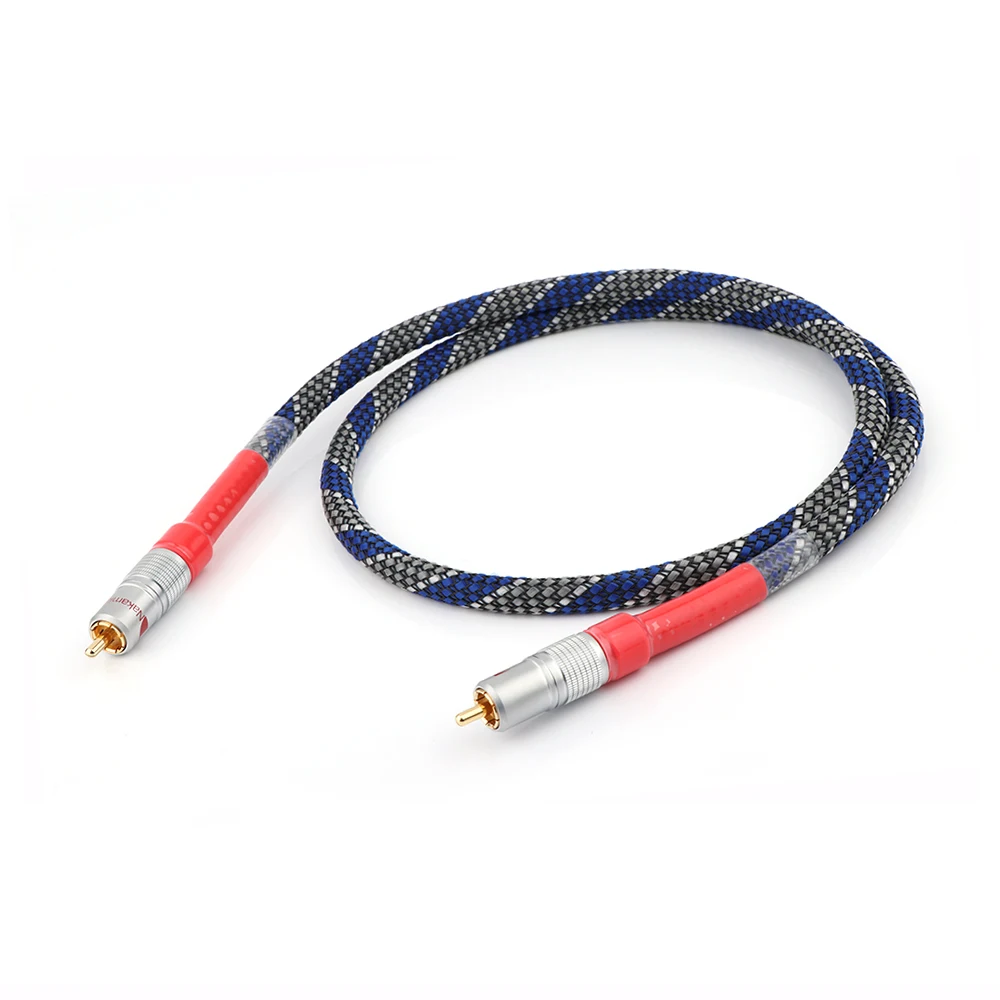 8N OFC ортофон Hifi коаксиальный кабель Высокое качество DAC 75ohm hifi Цифровой RCA кабель|rca