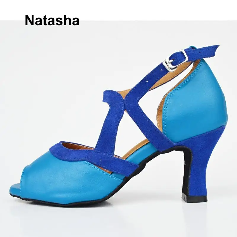 Наташа GB латинские танцевальные туфли кожаные танцевальные туфли на высоком каблуке