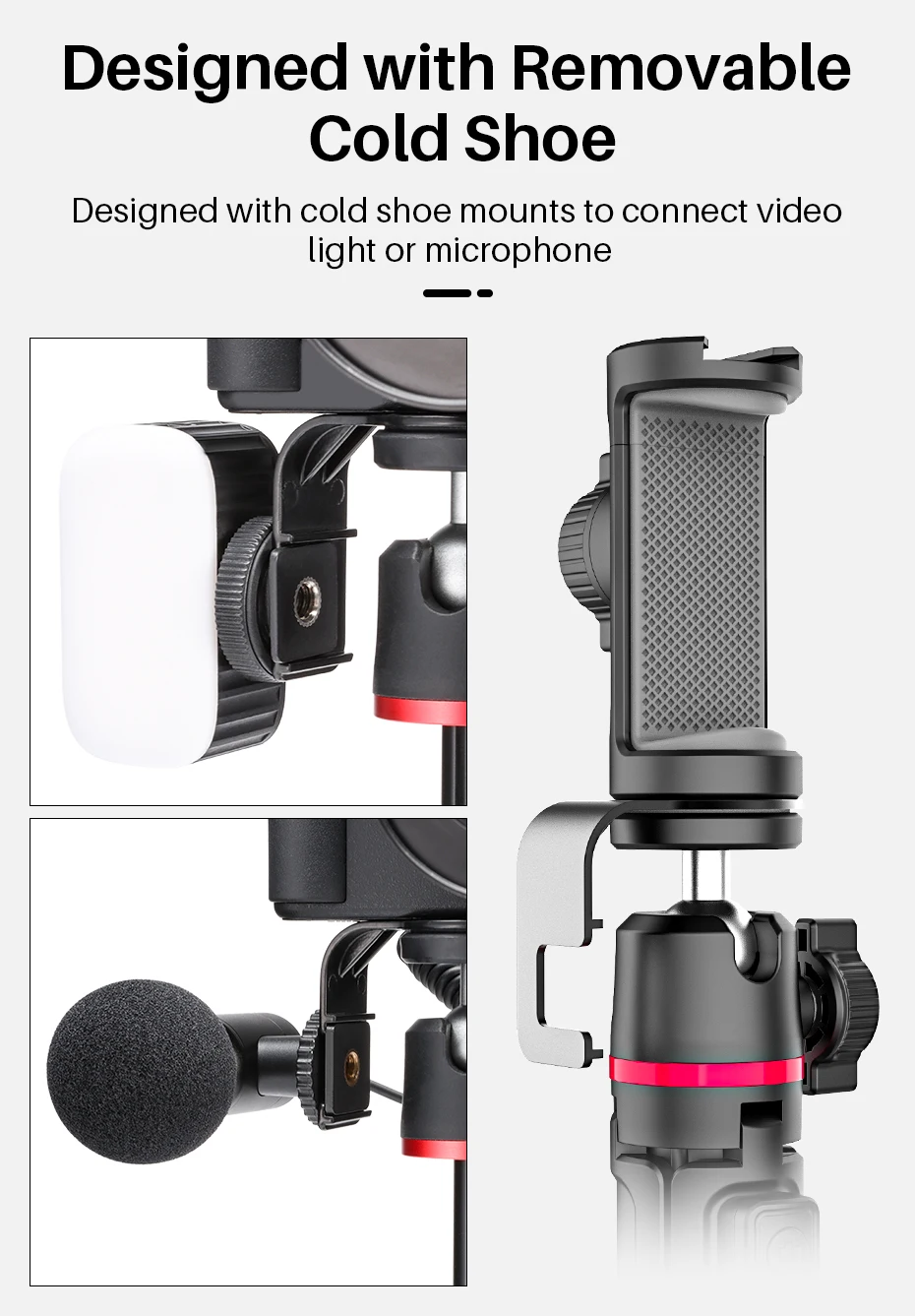 Ulanzi MT-30 Bluetooth Remote Extendable Tripod 6