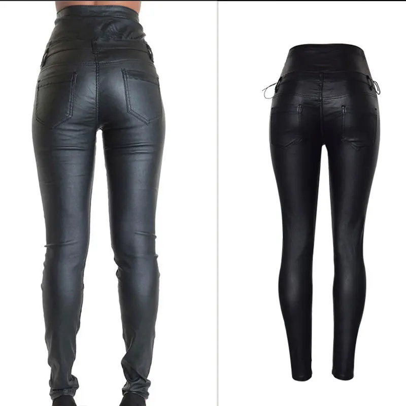 Кожаные Джинсы Женские Купить