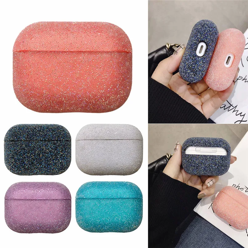 BlingBling чехол подходит для AirPods Pro 2019 беспроводной зарядный защитный со вспышкой
