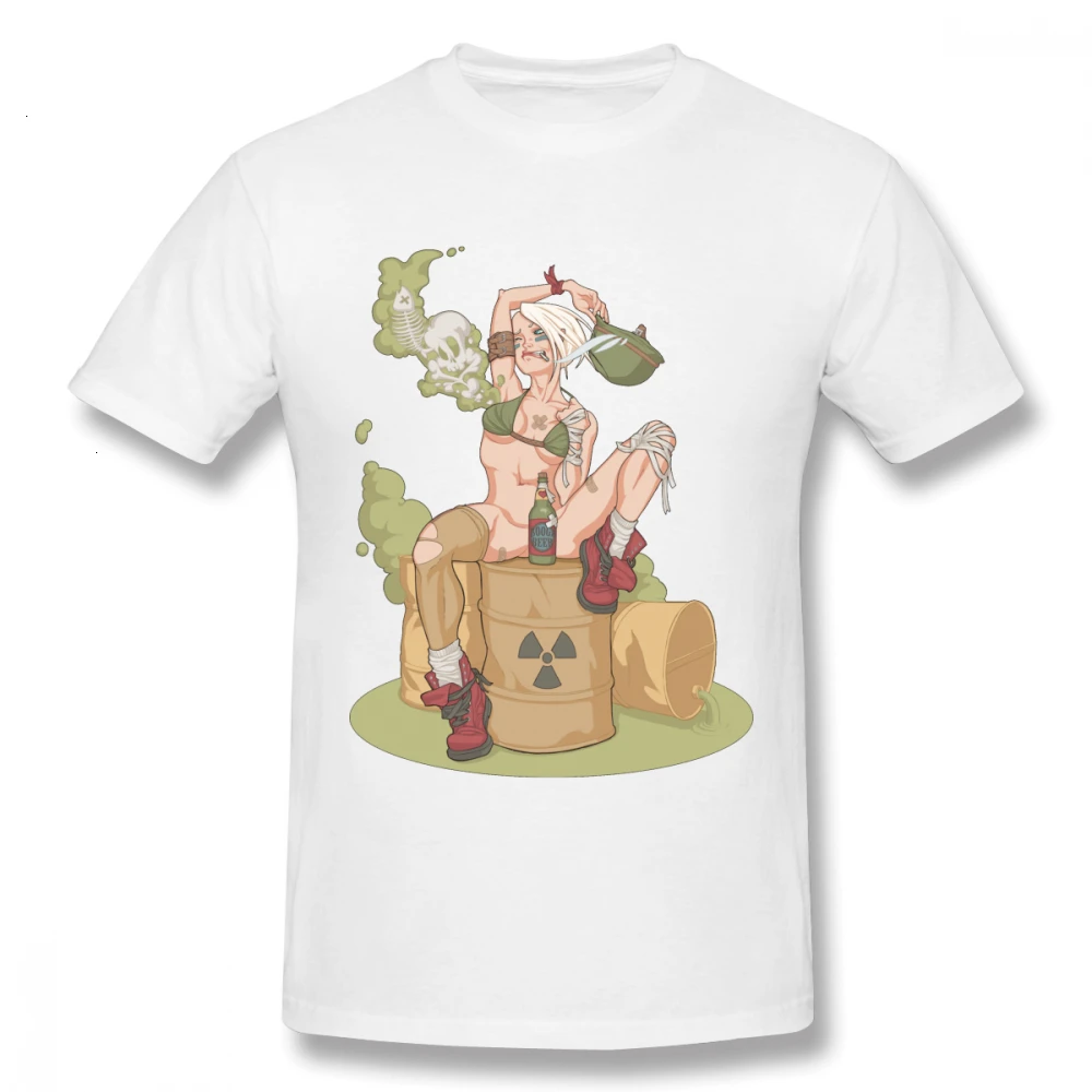 

HKFZ Organnic Cotton Male Tank Girl Smells Like Toxic Waste Homme Tee Shirt Casual Unique Design Round Collar For Boy t shirt