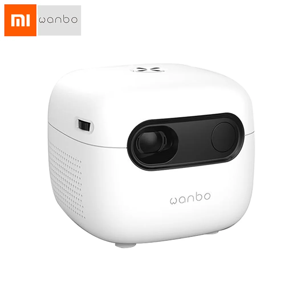  Xiaomi Wanbo Q6A DLP Projector LED Support 1080P 2.4G+5G Dual Frequency WIFI Bluetooth Portable Min