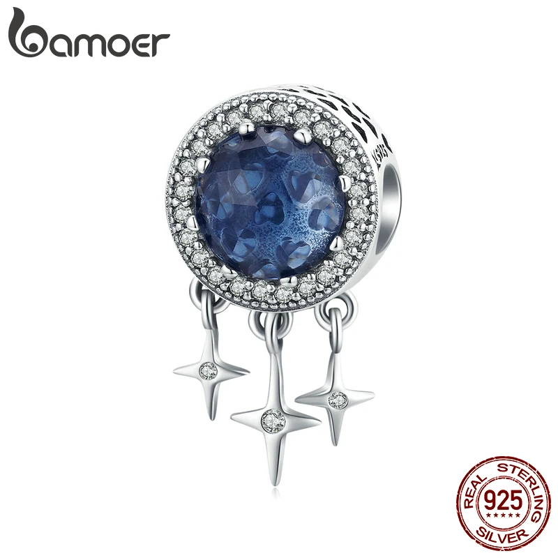 Подвески bamoer из стерлингового серебра 925 пробы для изготовления ювелирных