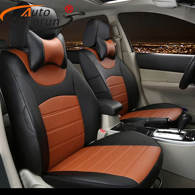 

Чехлы AutoDecorun под заказ из искусственной кожи для Renault Kadjar 2018 2016, чехлы на сиденья для автомобилей, аксессуары, поддержка 14 шт./комплект