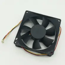 Для Jamicon JF0925H1UM-R DC 12V 0.42A, Размеры: 90x90x25 мм 3-Провода Сервер площадь Вентилятор