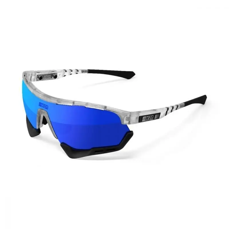 Sports glasses, Scicon glasses Scicon Aerotech XL multimiror blue 2ffrozen Matt, 2021