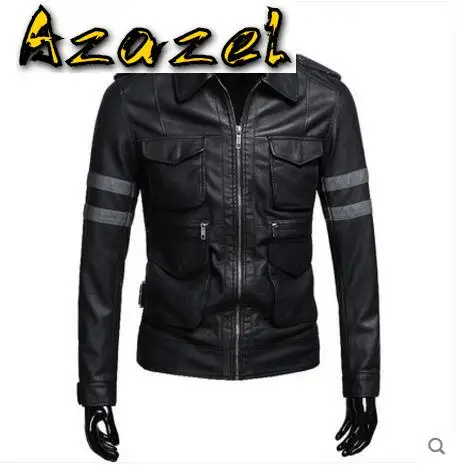 

Hot Men Autumn Winter Leather Jacket Motorcycle Leather Jackets Male Business casual Coats Brand New clothing Overcoat S-5XL