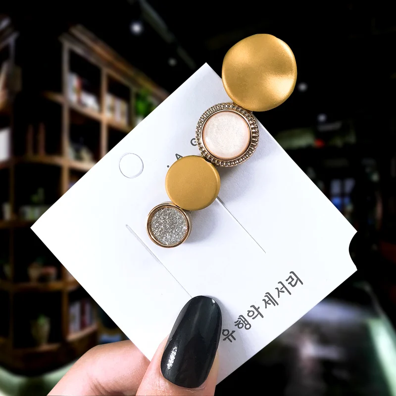 Fashion Women Acetate Hairpins Hair Ornament Macarons Hair Clip Headwear Female Hair Accessories Styling Headband