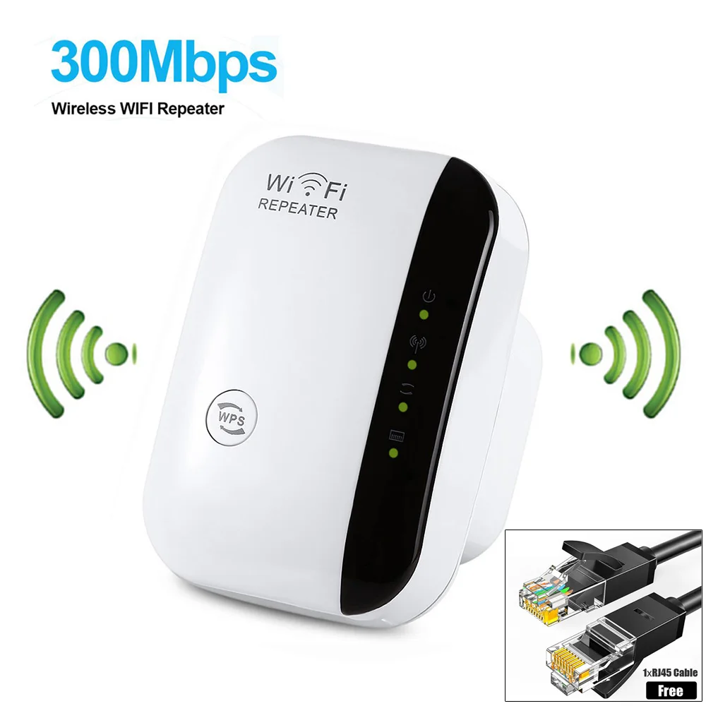 Беспроводной усилитель Wi-Fi сигнала 300 Мбит/с 2 4 G точка доступа | Компьютеры и офис