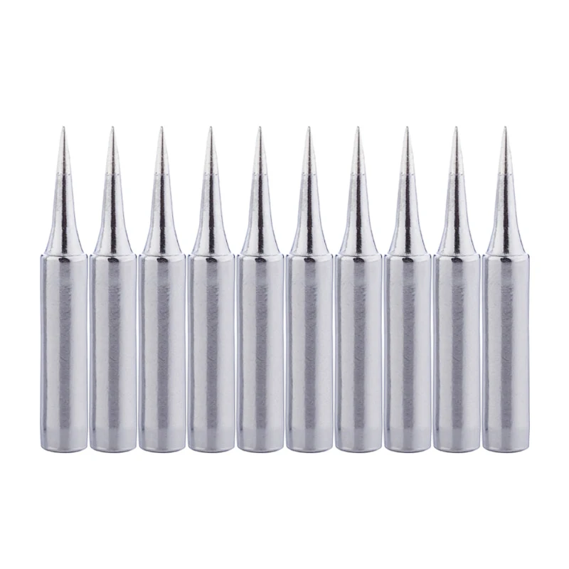 10Pcs/Lot 900M-T-I Lead-Free Soldering Replacement Solder Iron Tips for Welding Rework Station Repair Tool high performance miniature lead free soldering pot soldering desoldering bath tin melting furnace wire tinning tool miniature