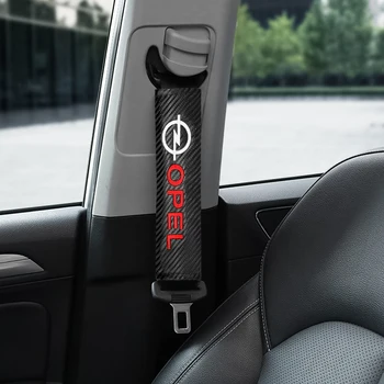 

2PCS Car Seatbelt Shoulder Pad Driving Seat Belt Vehicle Pad Cover for Opel Astra H G J Corsa Insignia Antara Meriva Zafira Auto
