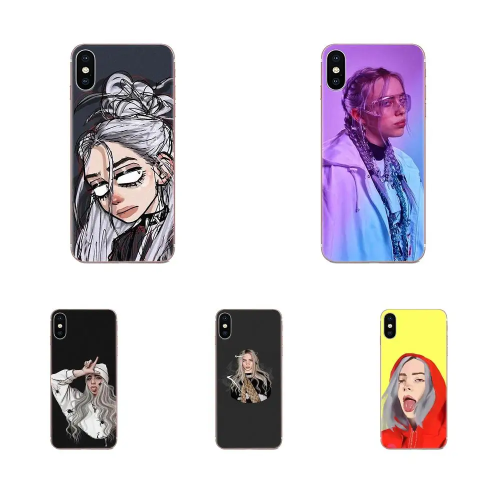 Черный мягкий чехол Billie Eilish 13 для девочек Xiaomi Redmi Mi 4 7A 9T K20 CC9 CC9e Note 7 9 Y3 SE Pro Prime Go Play |