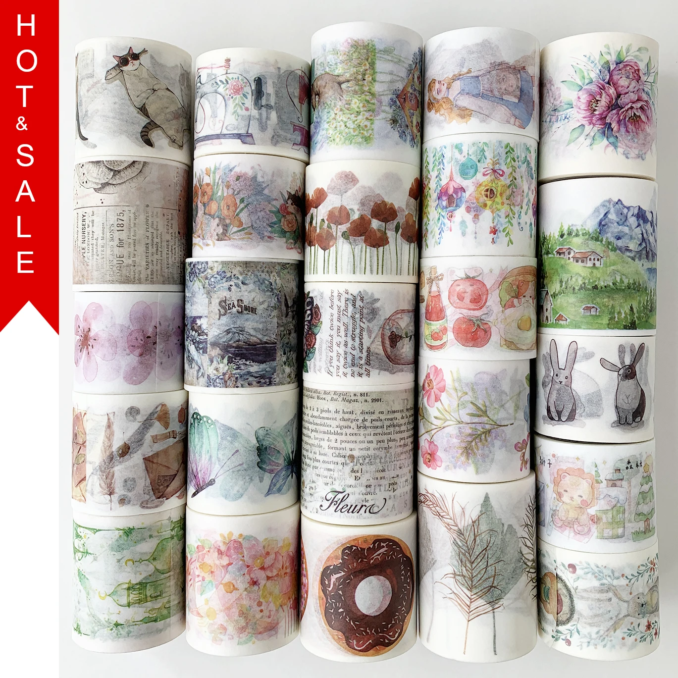 Free shipping washi tape,Techo tape,DIY craft masking tape,Scrapbook Diary gift,Many Coupons & flower patterns.HOT & SALE,9424