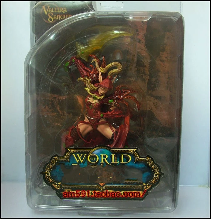 21 см Фигурки из игры WOW модель Valeera Sanguinar кровавый эльф изгой Sylvanas Windrunner классические игры игрушки для мальчиков - Цвет: Белый