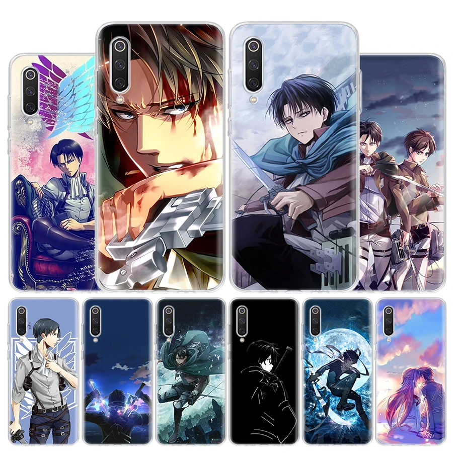 Attack On Titan Levi Phone Case For Xiaomi Redmi Note 10 8t 9s 9a 8a 7 7a 6 6a 9c 9 Pro S2 5a K K30 4x Print Cover Coque Capa Phone Case
