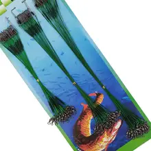 72 шт. рыболовная леска наилучшая леска 15 см/20 см/25 см рыболовная леска из нержавеющей стали, леска для ловли рыбы, соединитель крюка