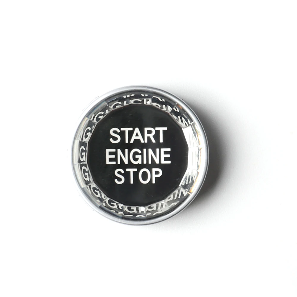 Автозапуск остановить двигатель переключатель Крышка Кнопка зажигания для BMW 1 3 5 6 серии выключатель стартера Система бесключевого доступа Пуск