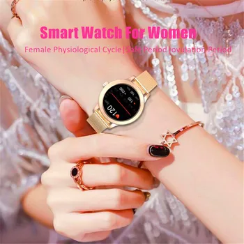 Zegarek Damski-Reloj Inteligente para Mujer, Reloj Inteligente deportivo de lujo Tous Spo2