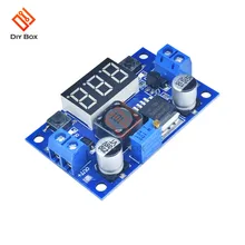 DC-DC Buck abaisseur Module LM2596 DC/DC 4.0 ~ 40V à 1.25-37V régulateur de tension réglable avec voltmètre LED