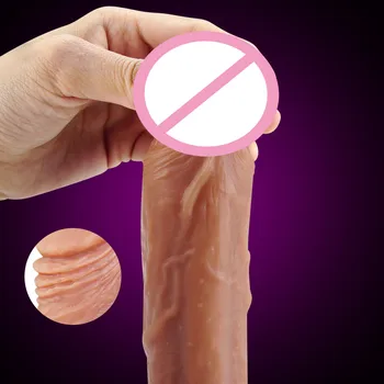 Skin Feeling Realistic Penis Soft Sexy Ejaculating Penis Dick Dildo With Suction Cup Spraying Dildo Clitoral Stimulator Sex Toys 4