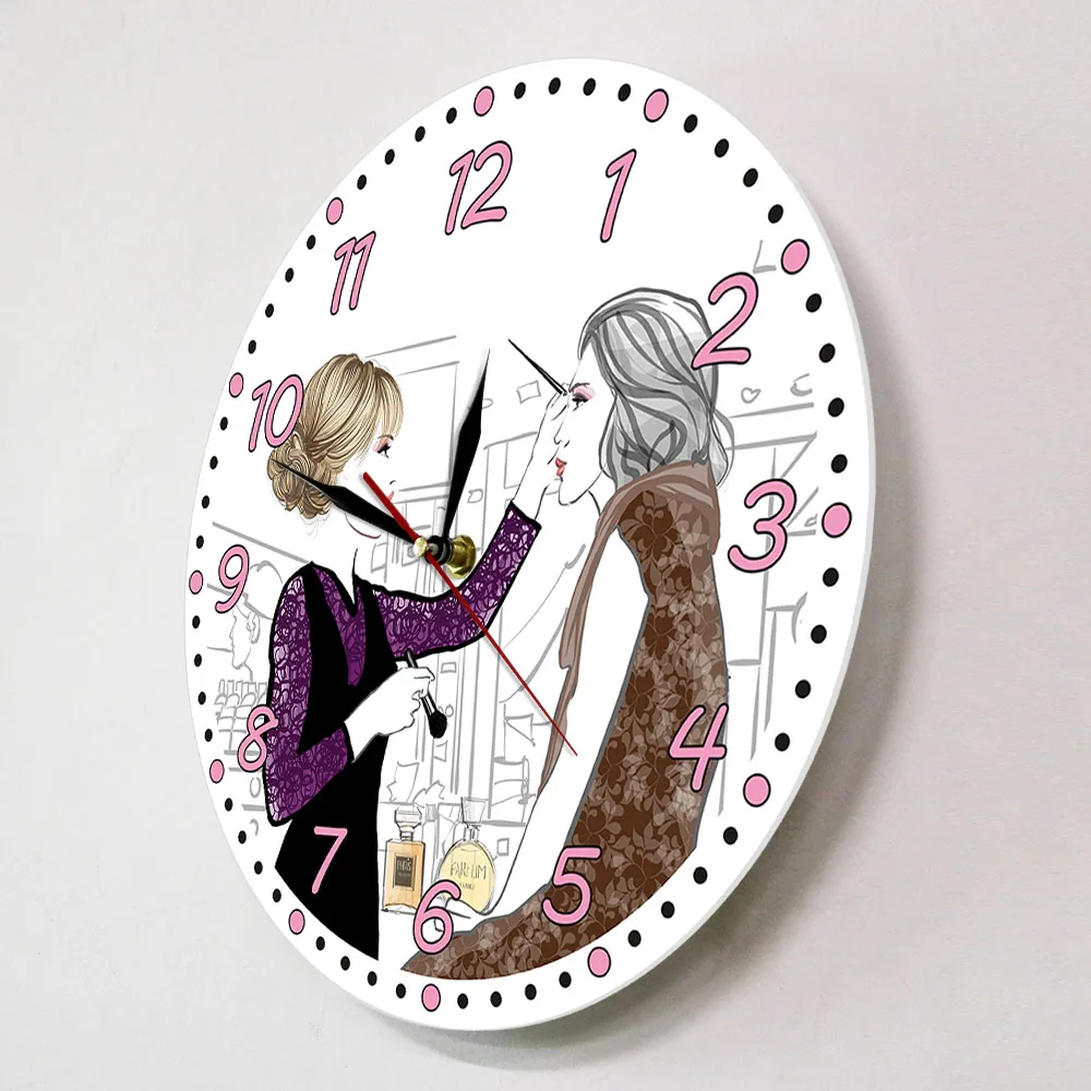 It's Lash Clock макияж мода наращивание ресниц современные настенные часы ресницы бизнес декоративный настенный знак ресницы техник подарок