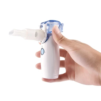 

Handheld Portable Mesh Nebulizer Silent Ultrasonic Medical Steaming Asthma Inhaler Adult Kids Rechargeable Humidifier