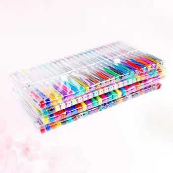 

100PCS Convenient Colorful DIY Smooth Writing Gel Pens for Student