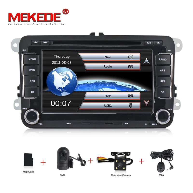 7 &quot2 din автомобильный DVD gps Navi для Volkswagen VW golf 4 5 6 SEAT touran passat B6 jetta caddy transporter t5 polo tiguan