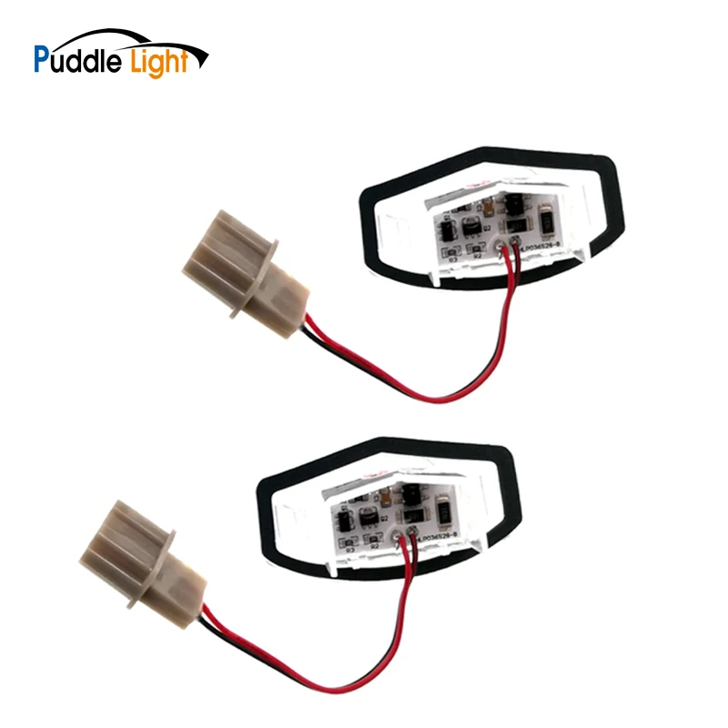 2pcs 18 светодиодный светильник номерного знака, прямой крой для Acura MDX RL TL TSX ILX RDX