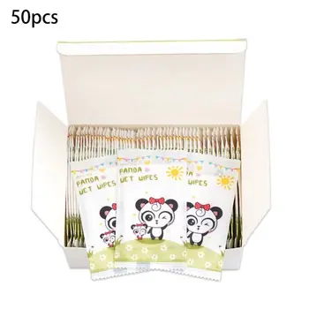 

50Pcs/Bag Disposable Alcohol-Free Antiseptic Cleansing Wipes Sterilization Pads