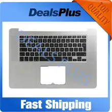 A1398Topcase с английской клавиатурой для MacBook Pro 1" retina A1398 2012 Упор для рук корпус C крышкой с английской клавиатурой 2012