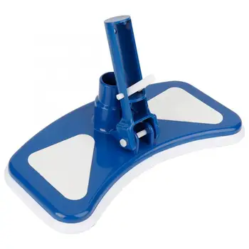 

12'' Swimming Pool Curved Blue and White Suction Vacuum Head Brush Pool Tools for Garbage Sucking Pool Vacuum Accessories