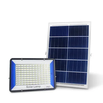 

Solar Lighting Highlight Projector Waterproof Outdoor Flood Light Garden Street Wall Spotlight 120W 200W 360Led Remoted Control