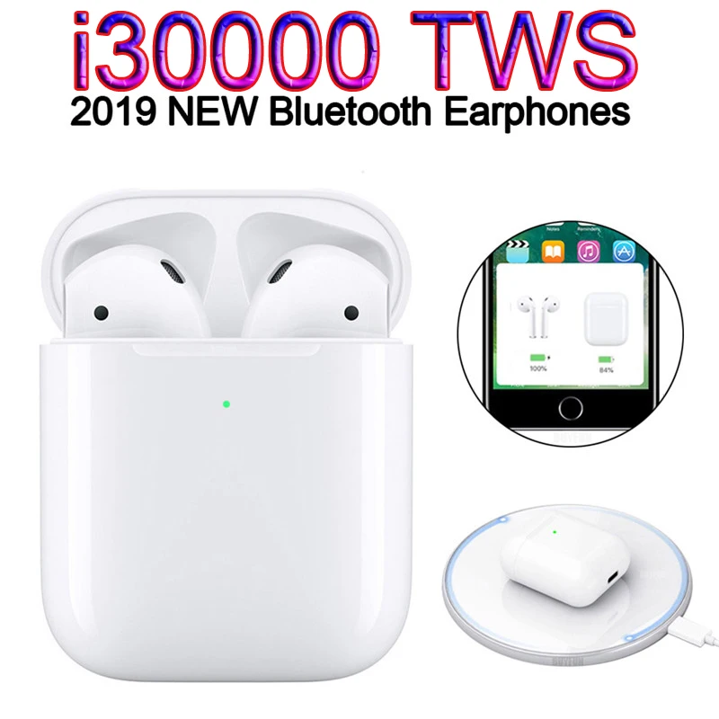 

Original i30000 tws 1:1 Pop Up Wireless Charging Bluetooth Sports True Earbuds Earphone pk W1 i2000 i20000 i5000 i10000 tws