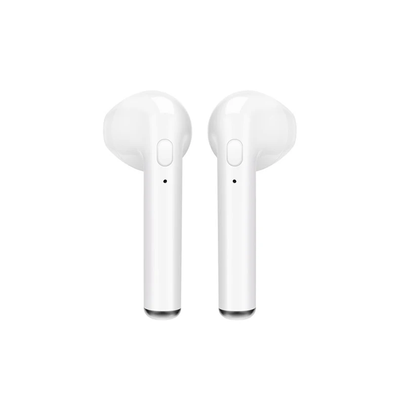 i7 Double Earphones I7S i9S i11 TWS мини беспроводная Bluetooth 5,0 гарнитура беспроводные наушники портативные невидимые вкладыши для всех смартфонов ios Android - Цвет: i7 Double Earphones