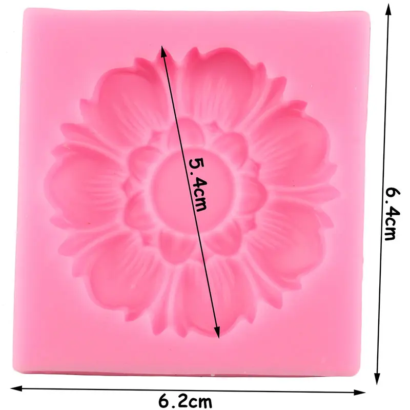 Хризантема силиконовые формы в виде цветка кекс Топпер помадка плесень свадебный торт украшения инструменты шоколадные конфеты форма для полимерной глины