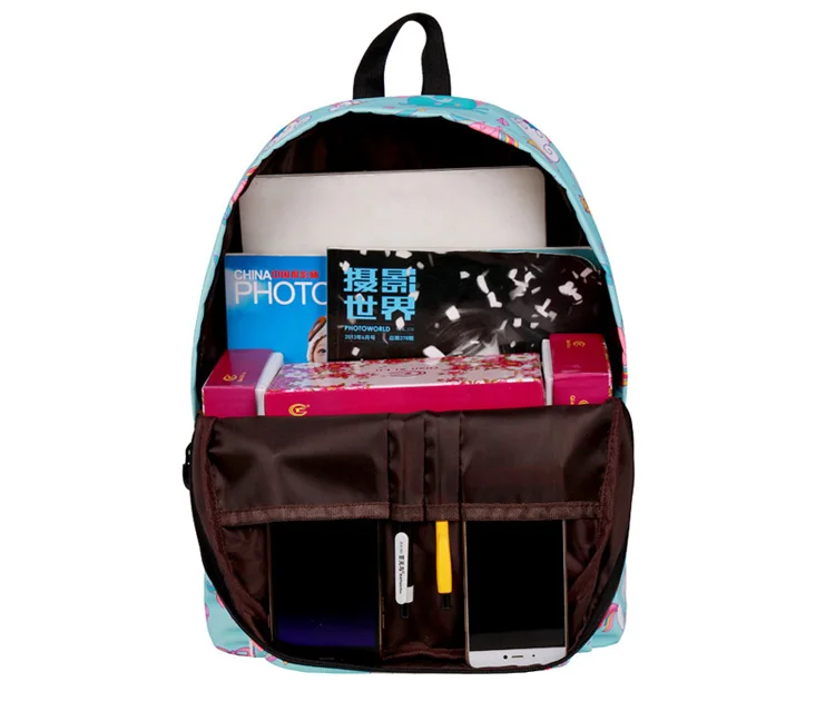 WINNER School Backpack Cartoon Rainbow Unicorn Design Water Repellent Backpack For Teenager Girls School Bags Mochila (3)
