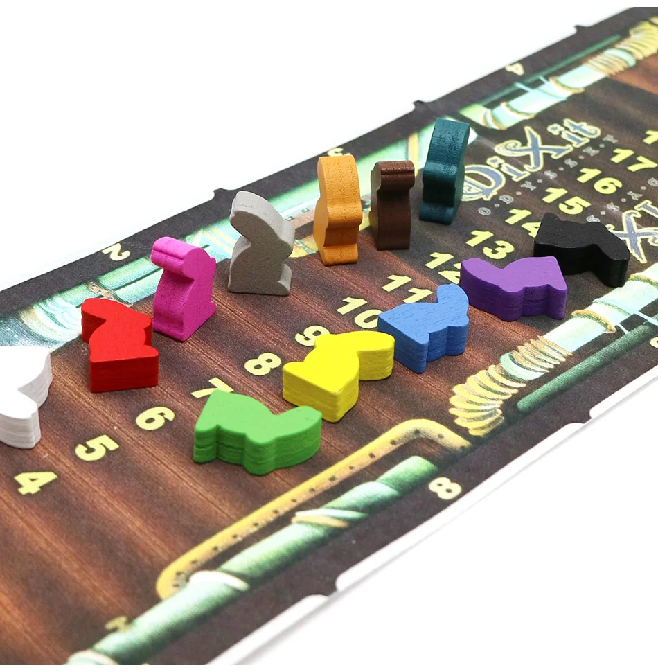 Dixit 1+ 2+ 3+ 4+ 5+ 6+ 7+ 8 карточная игра 672 карт деревянные кролики детские игрушки для семьи вечерние настольные игры русская и английская настольная игра