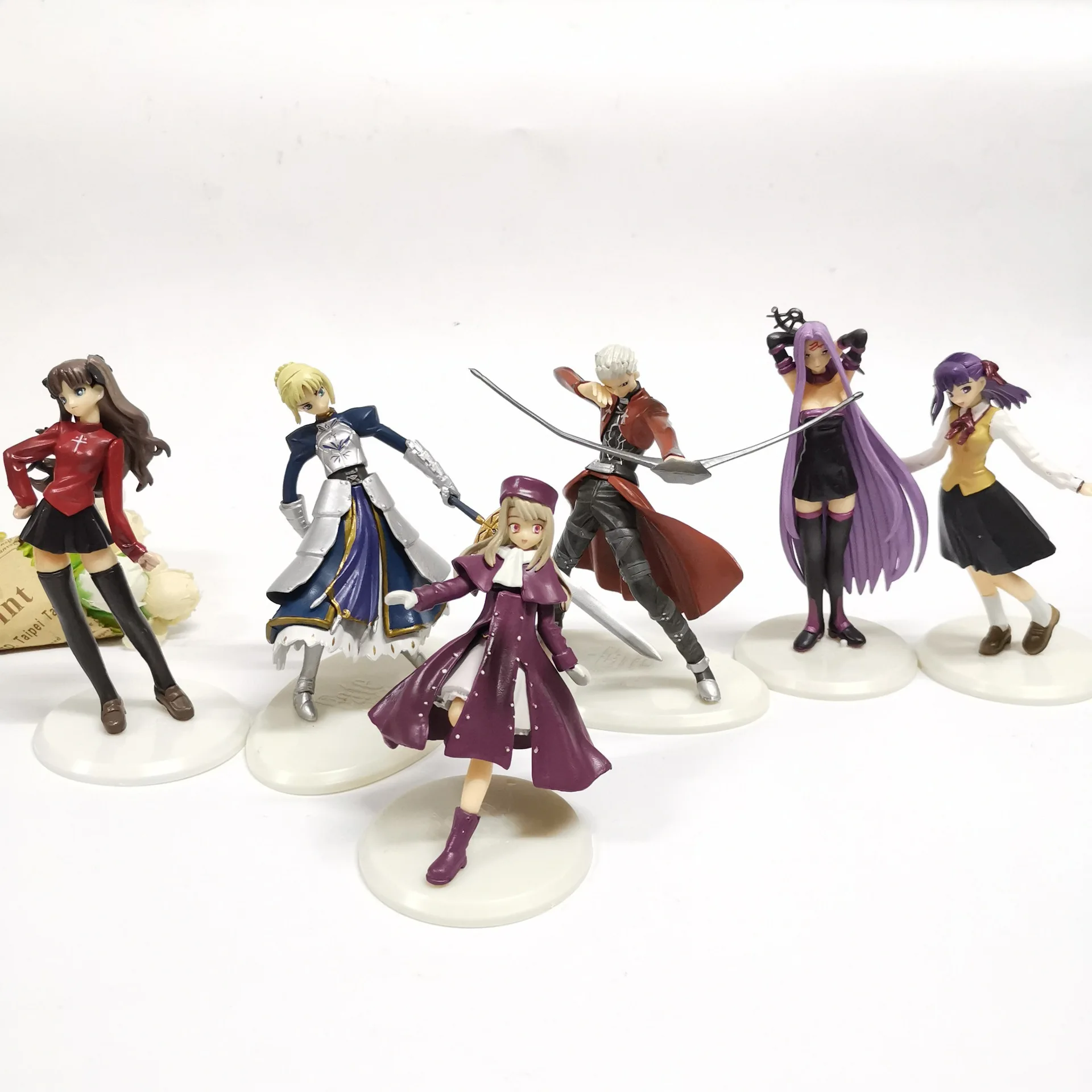 

FGO Fate/Grand Order Archer Saber Jeanne D Arc Scathach Gilgamesh Merlin Tohsaka Rin Mash Kyrielight PVC Action Figure Toy