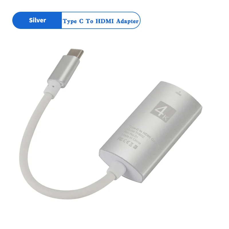 Asunflower зеркальный адаптер для MacBook ультра чистый USB 3,1 type C к HDMI кабель для samsung S8 S9