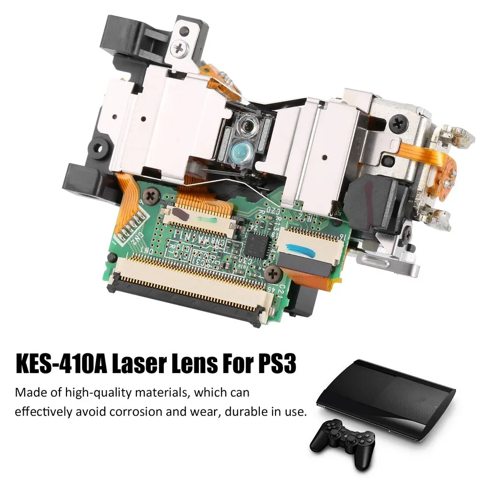 Замена для PS3 тонкий ремонт консоли часть KES-410A KES410 KES-410 KES 410A лазерные линзы для sony Playstation 3 Slim консоль