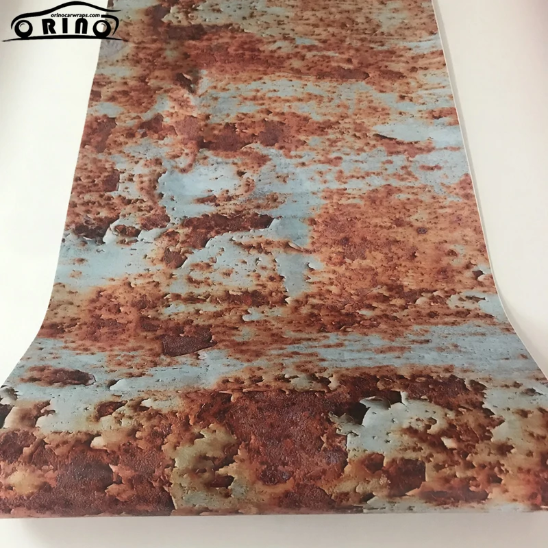 Rusty Car Wrap Sticker Vinyl-4